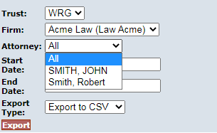 Select Status